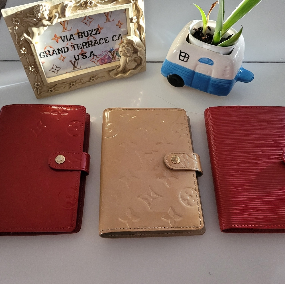 3 Louis Vuitton Agenda PM in Very Good Condition FREE POSHMARK AUTHENTICATION!